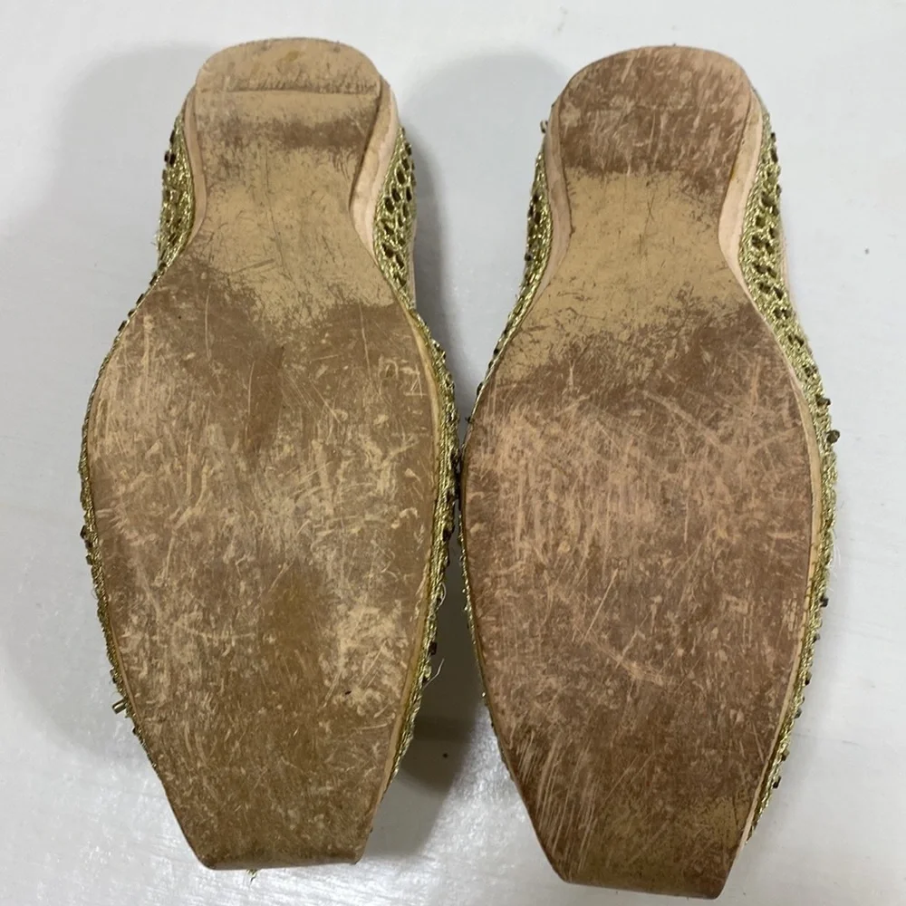Curled toe / Aladdin style mojri jutti shoes - Picture 7 of 16